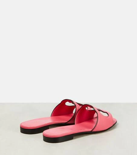 Gucci GG leather slides 3
