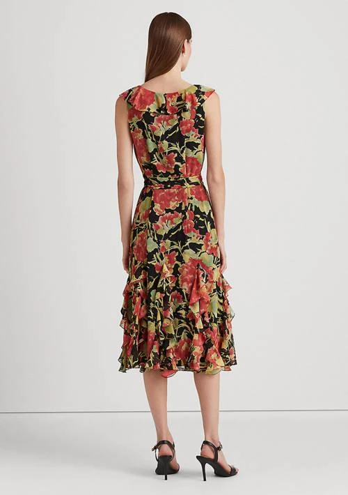 Ralph Lauren Ralph Lauren Floral Crinkle Georgette Dress 2