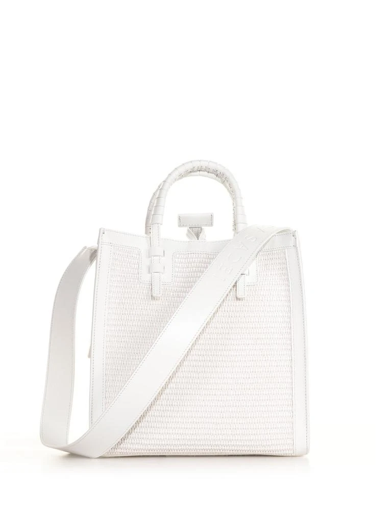 CASADEI Casadei Baurivage Woven Top Handle Bag 2