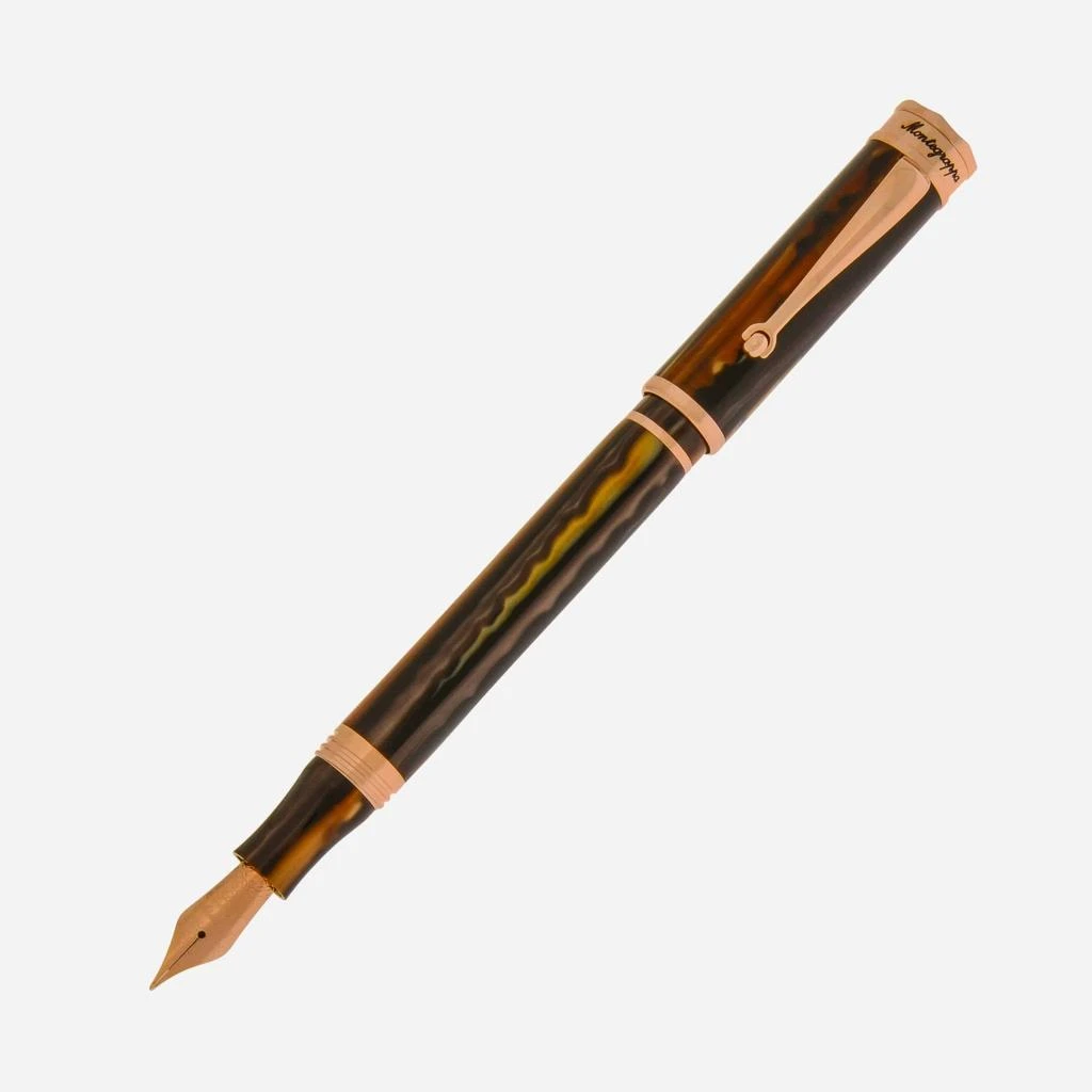 Montegrappa Montegrappa Ducale Brown Fountain Pen (M) ISDUR3RW 1