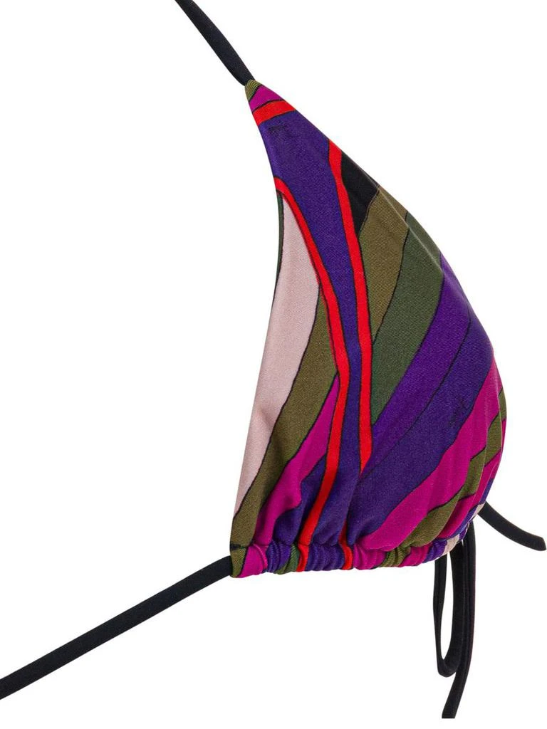 Pucci Pucci Iride Print Triangle Bikini Top 4