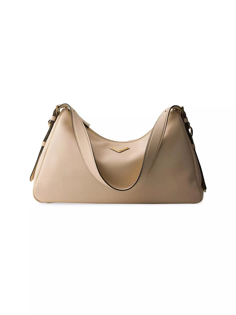Prada Prada Aimée Large Leather Shoulder Bag 1