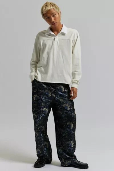 Urban Outfitters UO Shiny Jacquard Beach Pant 6