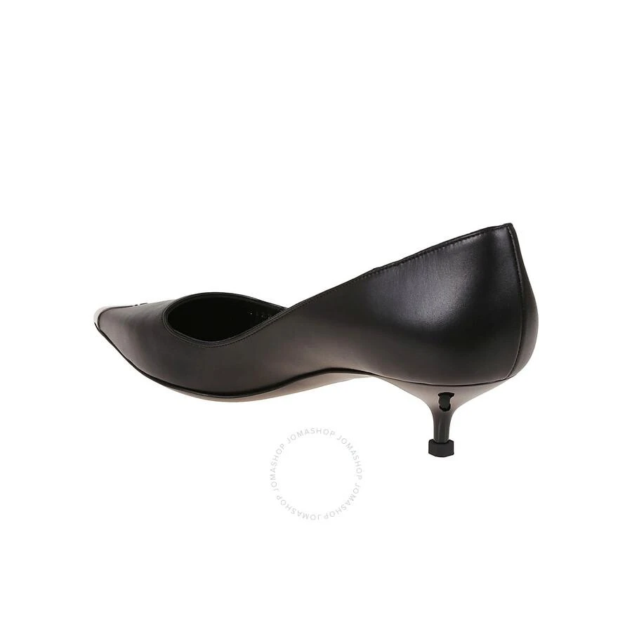 Alexander Mcqueen Black Leather Punk Pumps 3