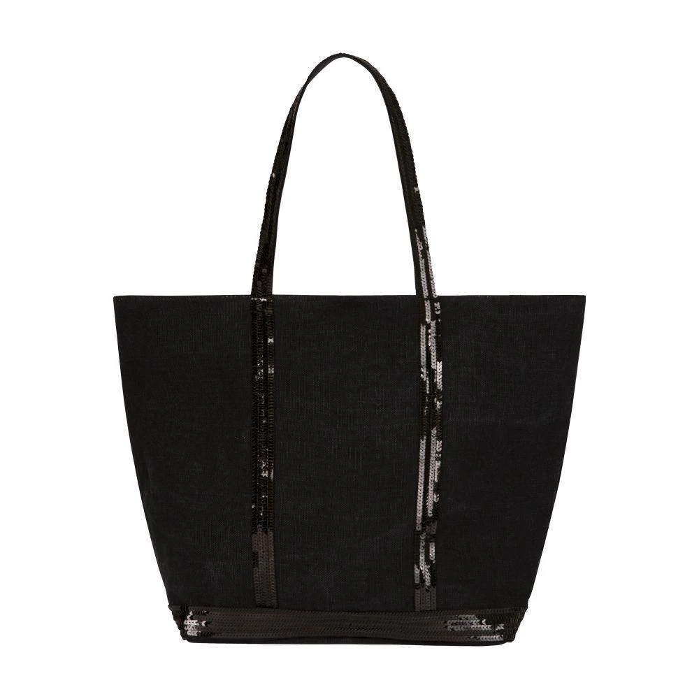 VANESSA BRUNO Linen L cabas tote 9