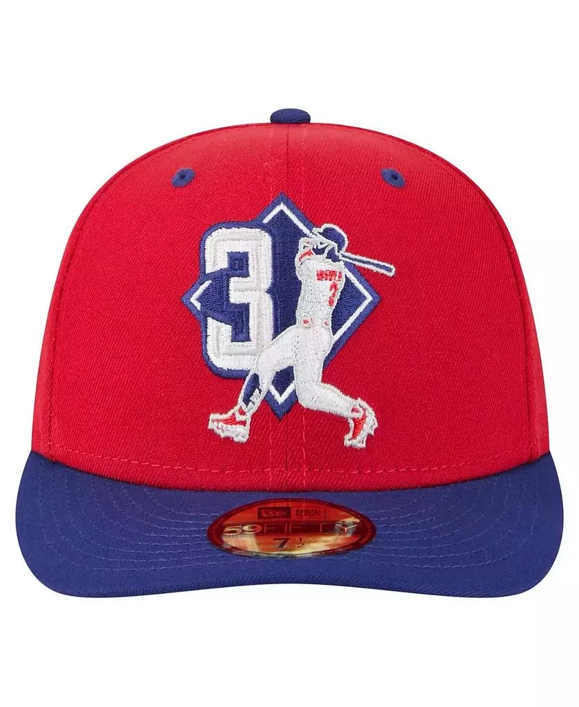 New Era Men's Bryce Harper Red Philadelphia Phillies 59FIFTY Fitted Hat 2