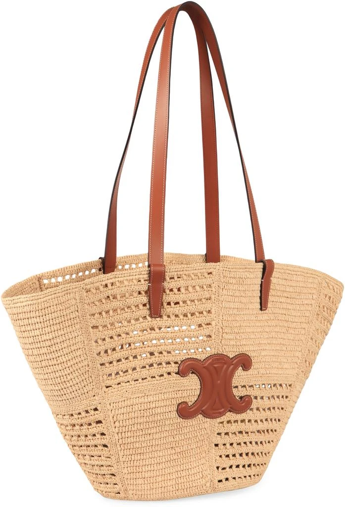 Celine CLASSIC PANIER MEDIUM RAFFIA TOTE BAG 3