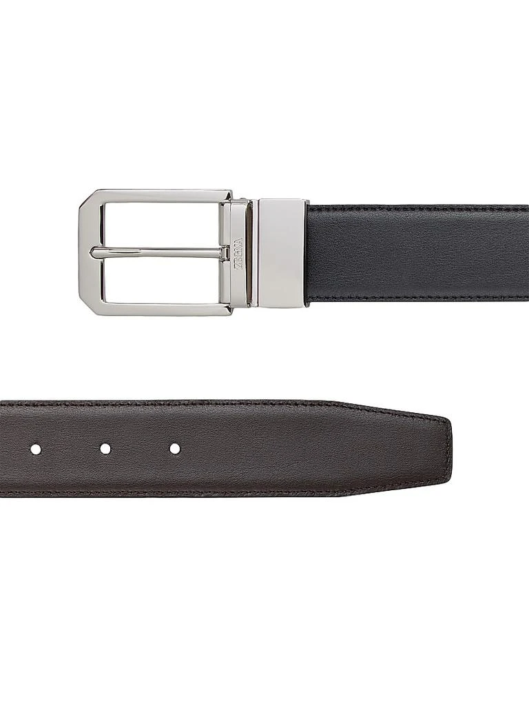 Zegna Reversible Leather Belt 2