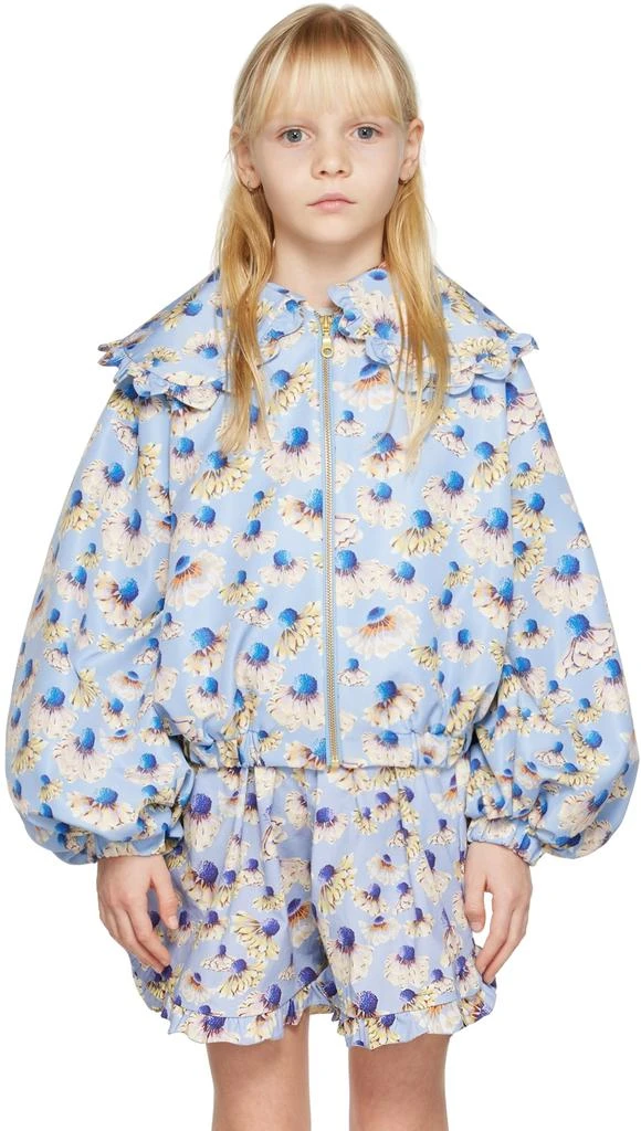 Kika Vargas SSENSE Exclusive Kids Blue Agnes Jacket