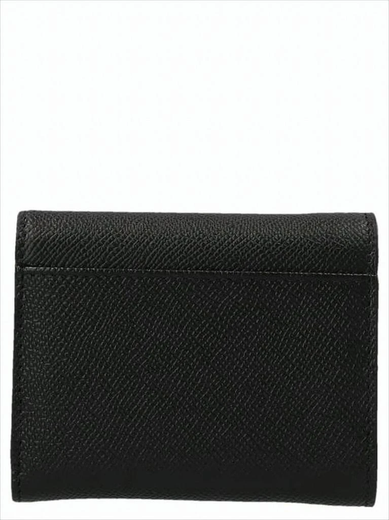 MAISON MARGIELA Textured Calf Leather Tri-Fold Wallet 2
