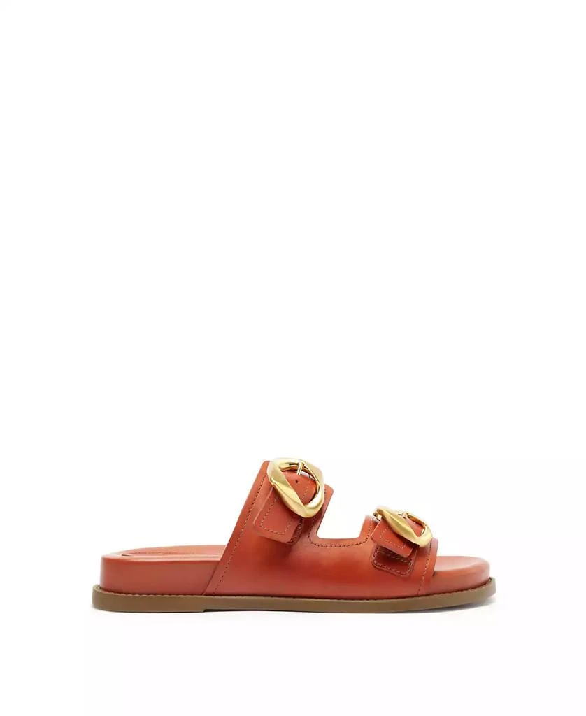 Schutz Women's Olga Sporty Round Toe Flat Sandals 2