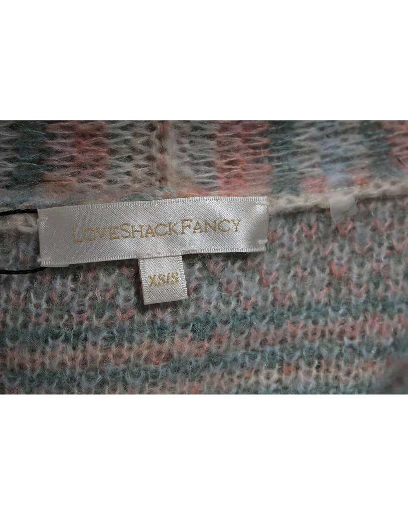LOVESHACKFANCY Love Shack Fancy Avie Plaid Duster Coat in Multicolor Acrylic 4