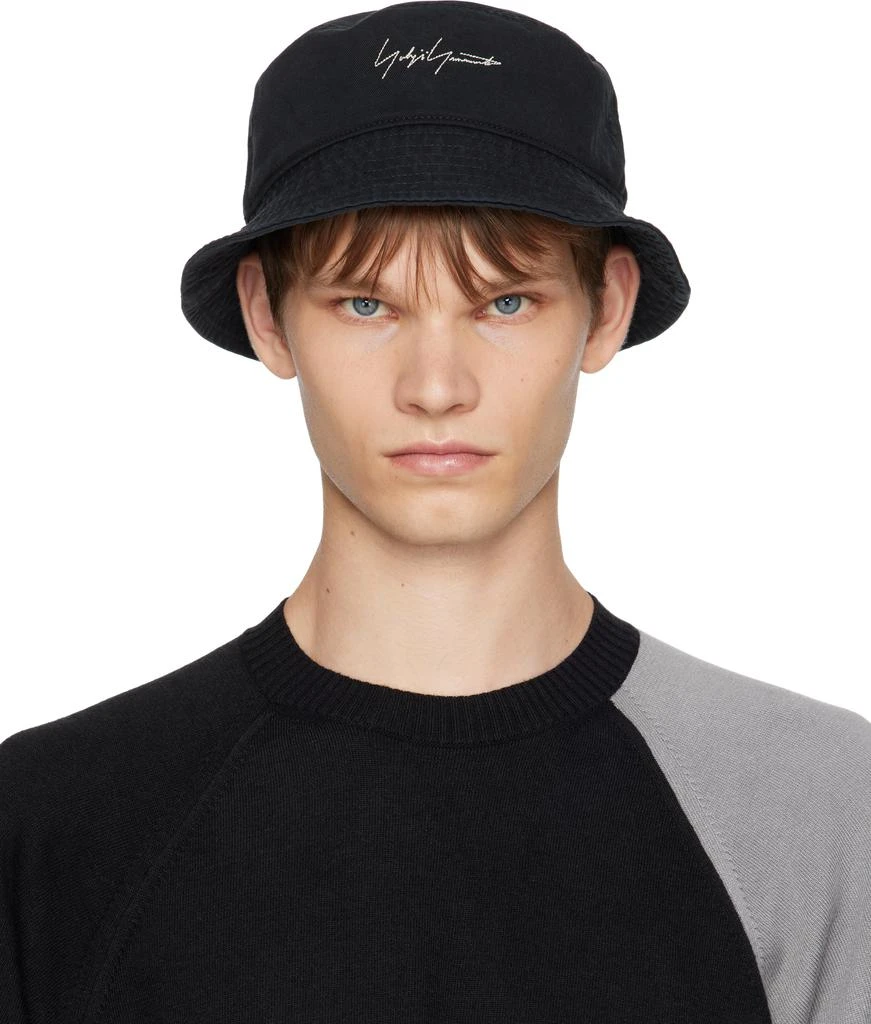 Shop Black Y-3 KURO Bucket Hat on Sale at BeyondStyle – Get 10