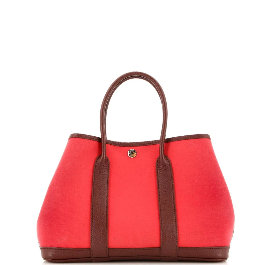 Hermes Garden Party Tote Toile and Leather 30 1
