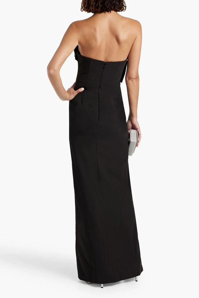Pleated poplin-paneled stretch-jersey maxi dress  On Sale Now with Up to  56% Off | Discover Exclusive Deals & Savings at BeyondStyle  Authentic  MARCHESA dresses|maxi dresses|women|clothing with Limited-Time Discounts,  Free Shipping,