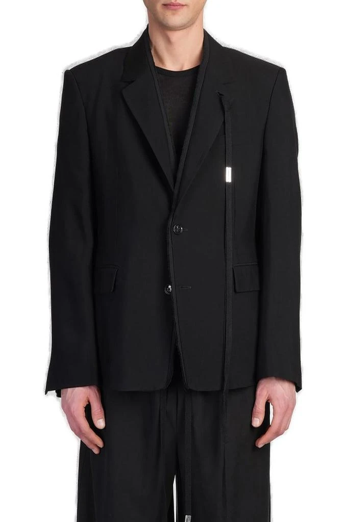 ANN DEMEULEMEESTER Ann Demeulemeester Cadby Single-Breasted Blazer 1