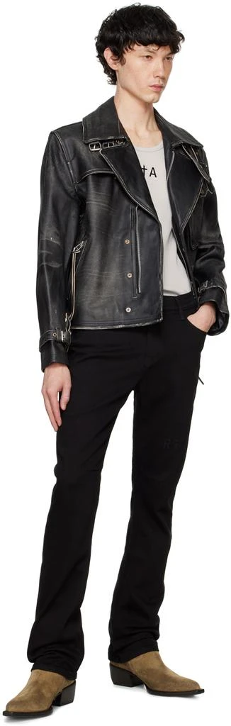 RTA Black Denis Jeans 4