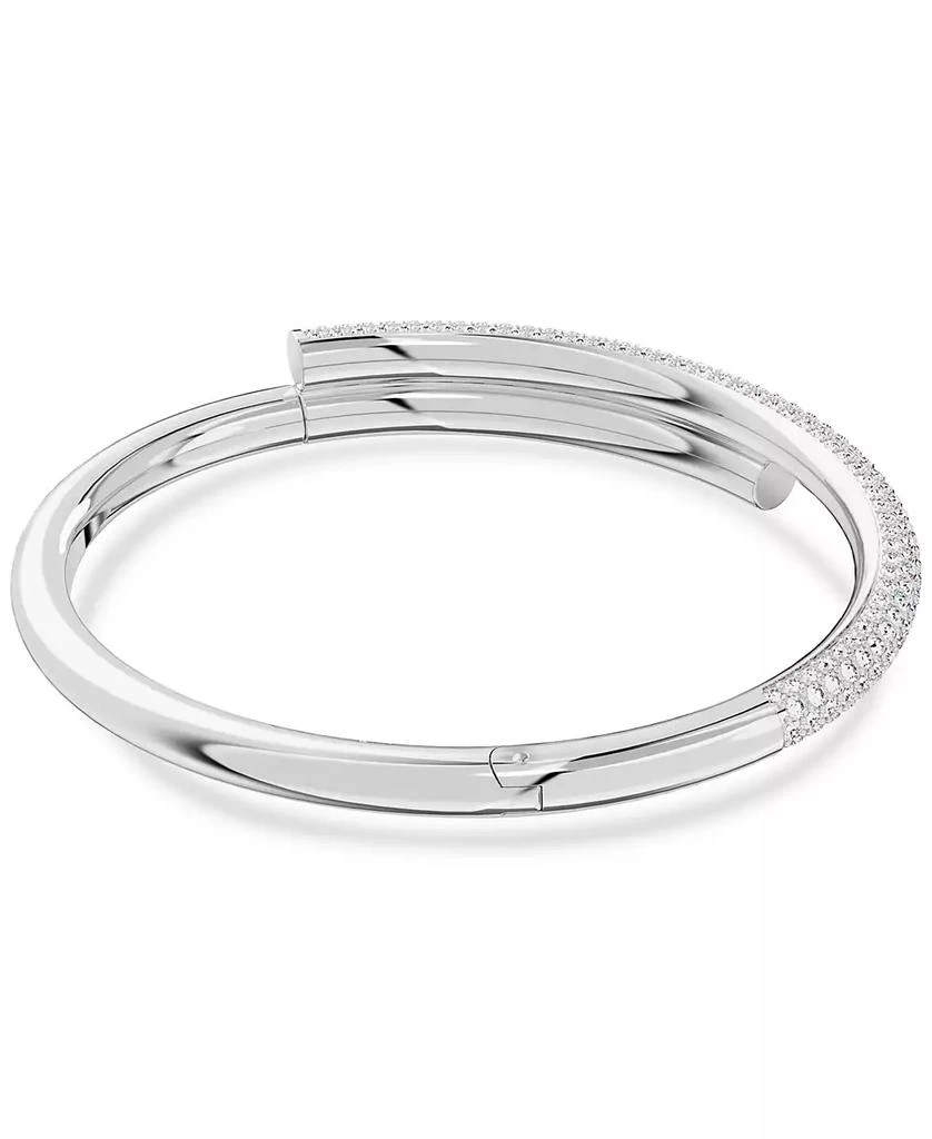 Swarovski Pavé Crossover Bangle Bracelet 8
