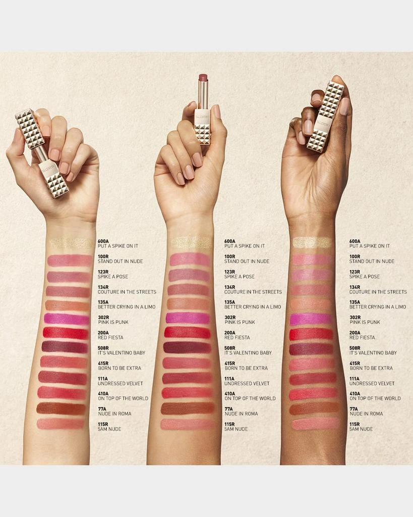 Valentino Spike Buttery Matte Lipstick 4