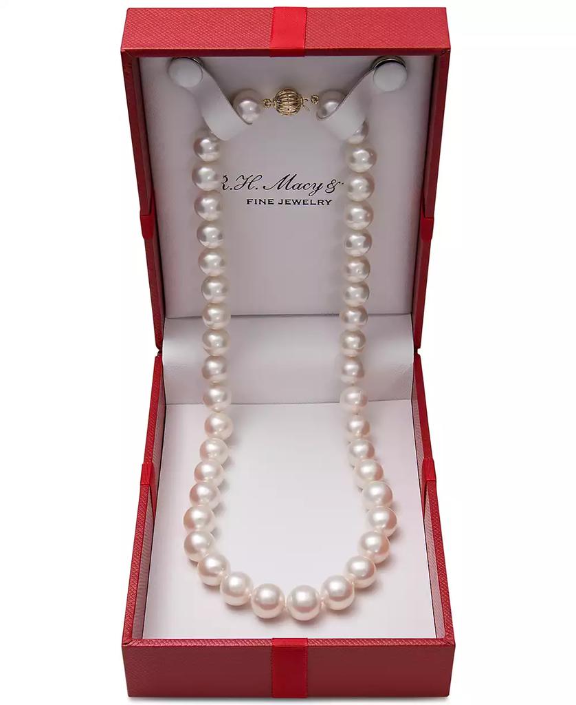 Belle de Mer Cultured Freshwater Pearl (9-1/2mm) Collar 18" Necklace