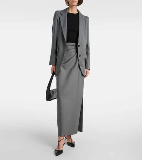 Max Mara Ebridi wool, mohair, and silk blazer 2
