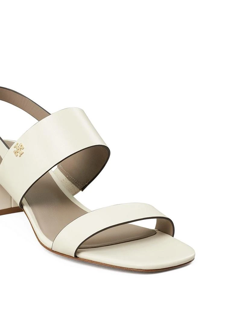 Tory Burch Women's Leather Block Heel Sandals 4