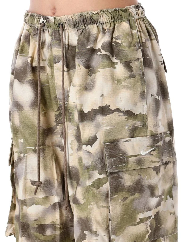 NIKE Nike Mid-Rise Oversized Camo Cargo Trousers 3