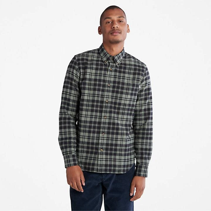 Timberland Flannel Checked Shirt for Men in Green 1