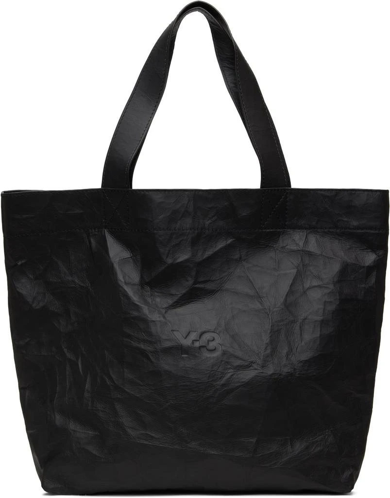 Y-3 Black 'Y-3' Tote 1