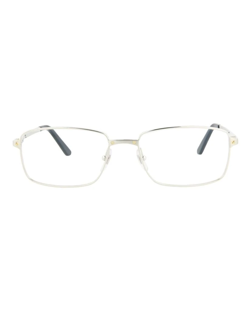 Cartier Square-Frame Metal Optical Frames 1