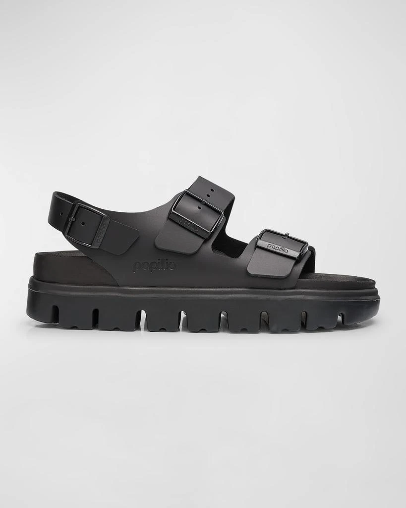 Birkenstock Milano Exquisite Leather Chunky Slingback Sandals 1