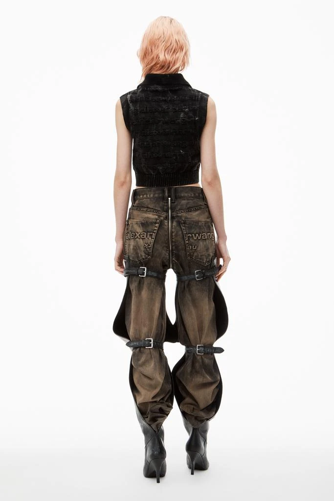 Alexander Wang 3D Logo Knit Vest in Cotton 4