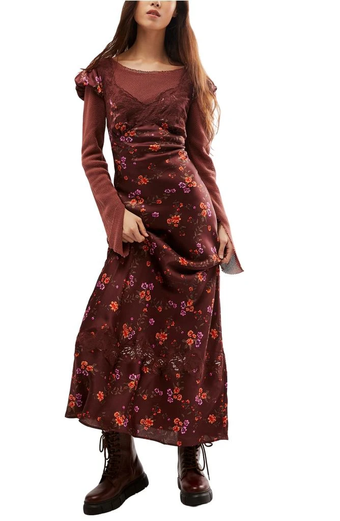Free People Butterfly Babe Cutout Maxi Dress 4