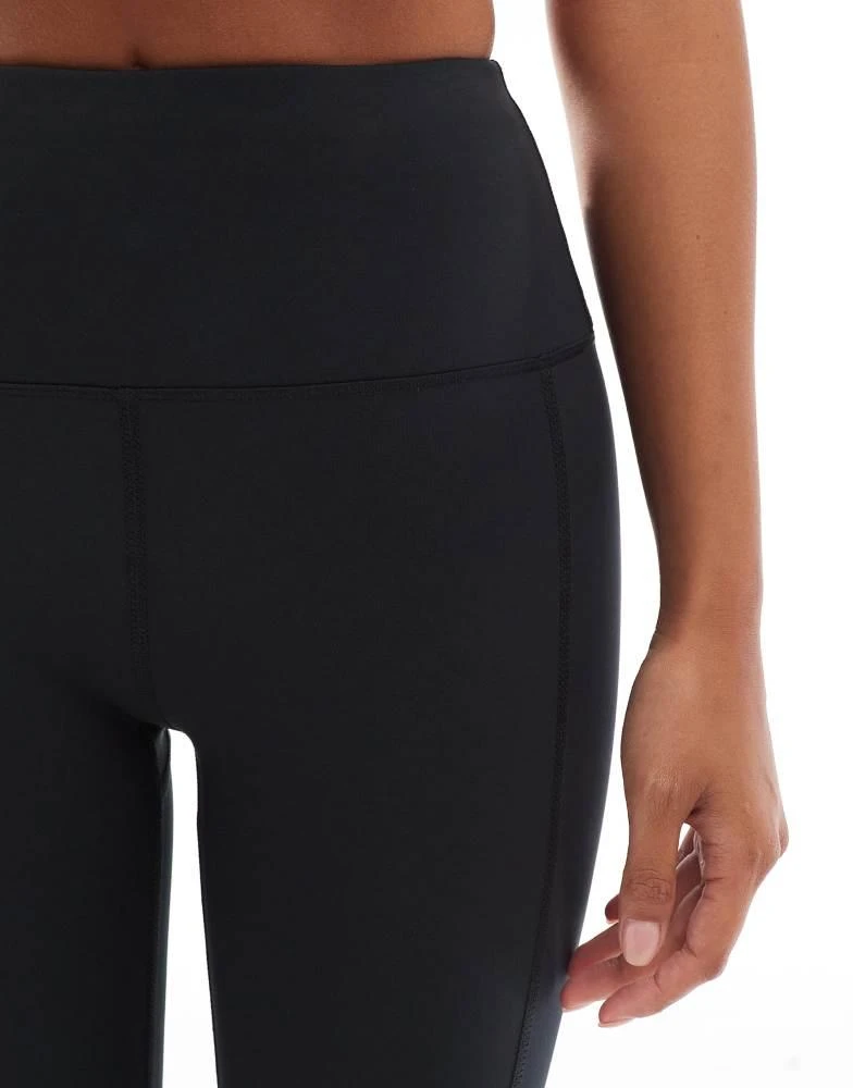 ASOS 4505 Petite Icon running tie waist gym legging with phone pocket in black 5