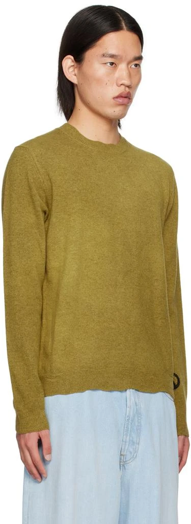 Acne Studios Yellow Crewneck Sweater 2
