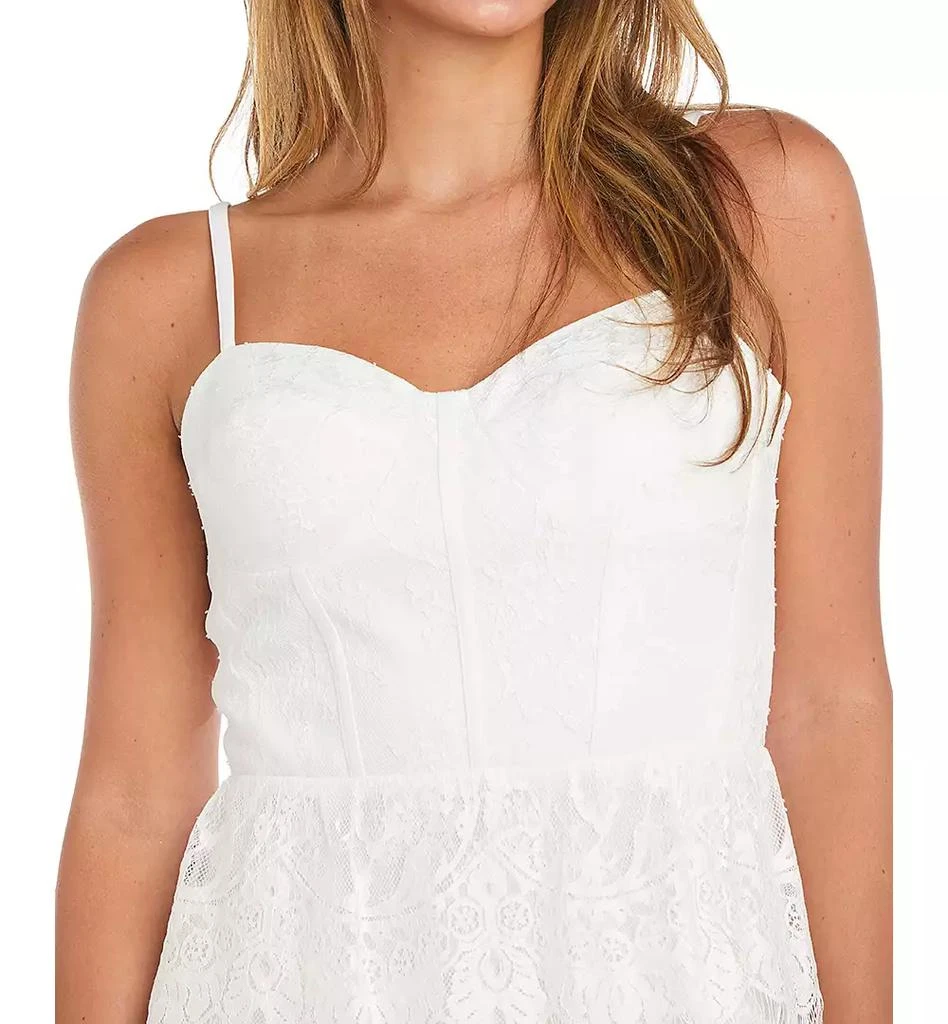Morgan & Company Juniors' Lace Bustier Mini Dress 3