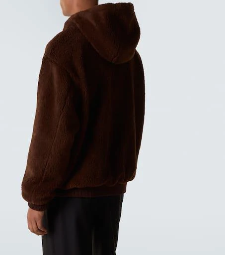 Prada Wool-blend teddy jacket 4