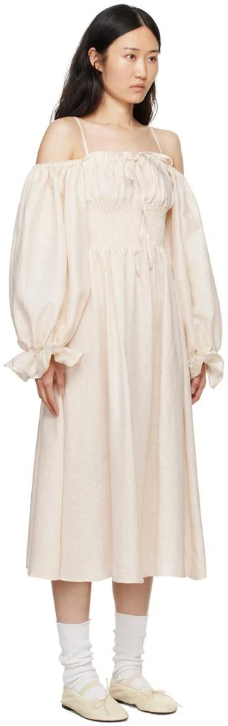 Sleeper Off-White Cancan Maxi Dress 2
