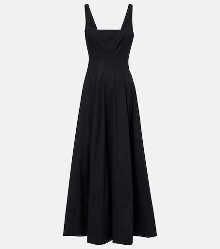 leo lin midi dress Leo Lin Annie Off Shoulder Frill Midi Dress