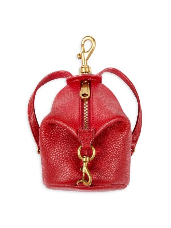 Rebecca Minkoff Mini Julian Leather Backpack Keychain 1