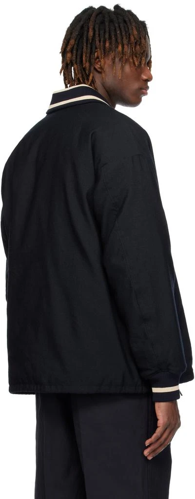VisVim Navy Hobbs Wool Down Bomber Jacket 3
