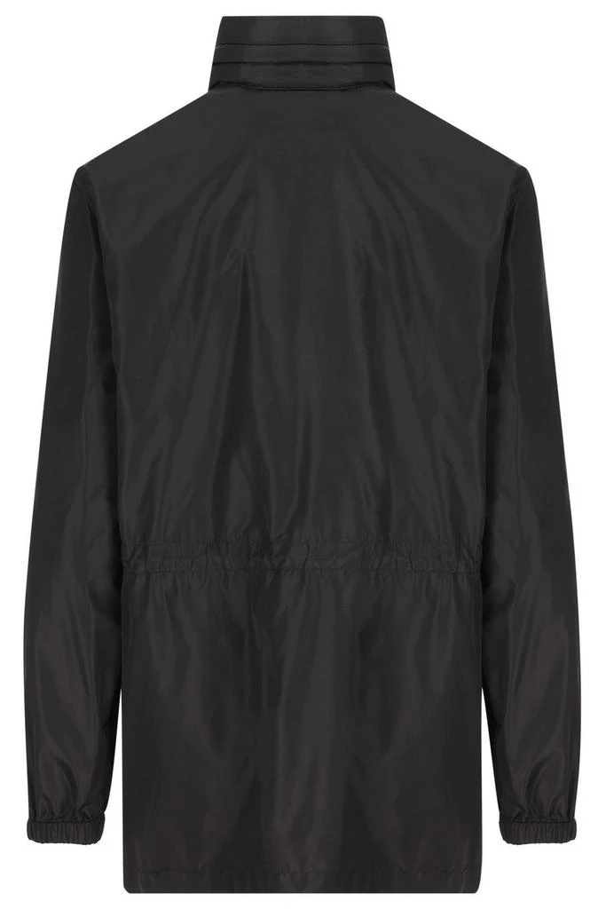 Burberry Burberry Drawstring Waist High-Neck Zipped Jacket 2