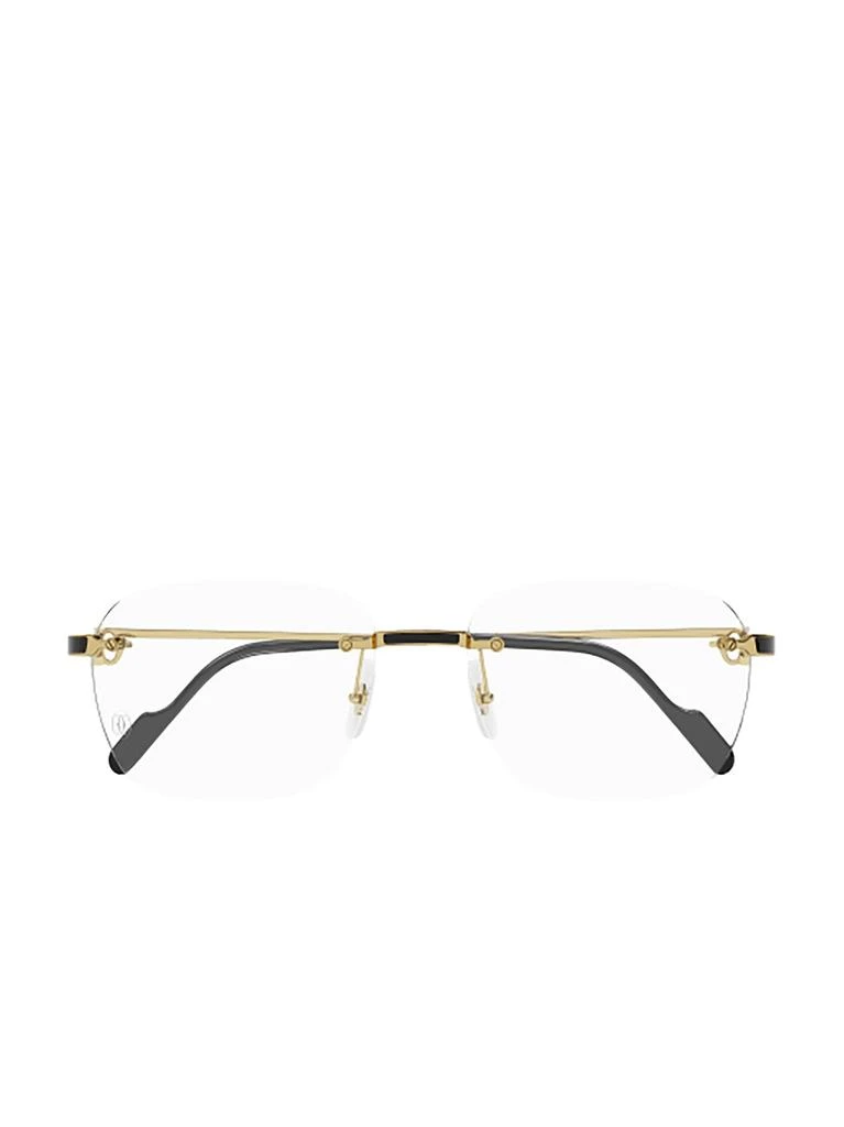Cartier Cartier Rimless Square Glasses 1