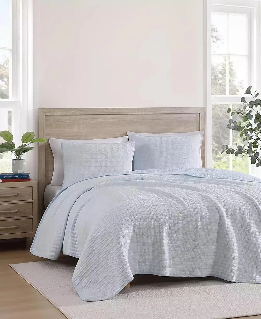 Tommy Hilfiger Ithaca Stripe Cotton Reversible 2-Pc. Quilt Set 2