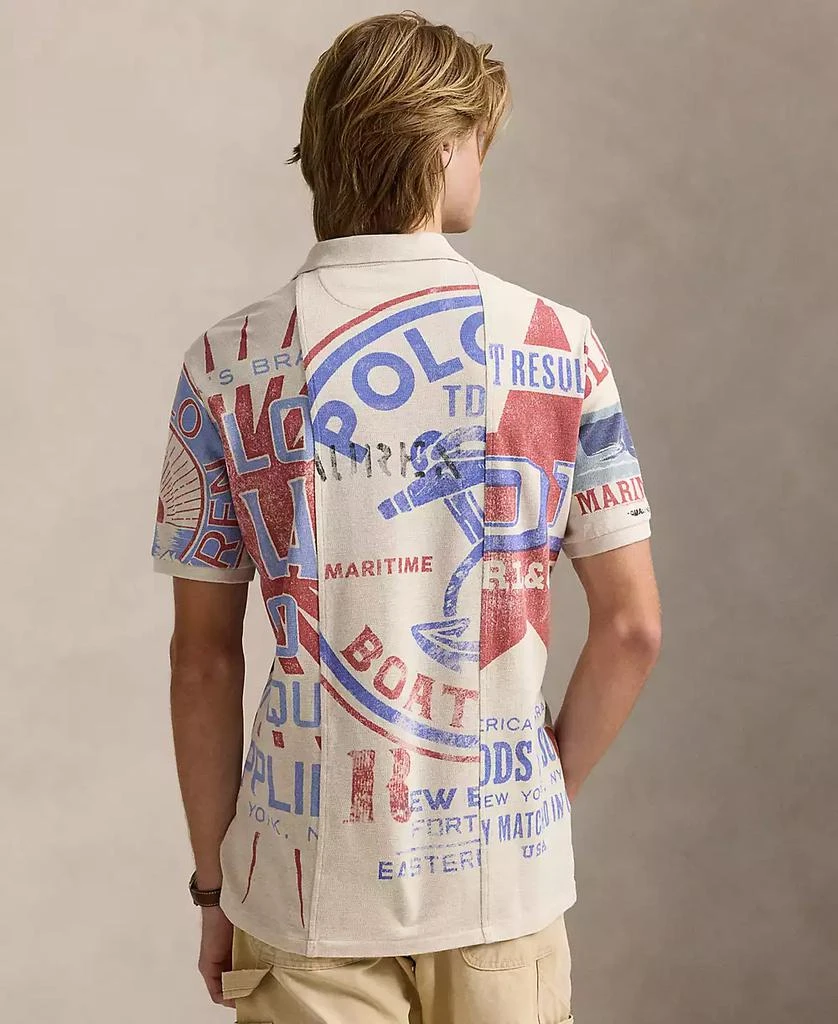 Ralph Lauren Men's Classic Dry Goods–Print Mesh Polo Shirt 2