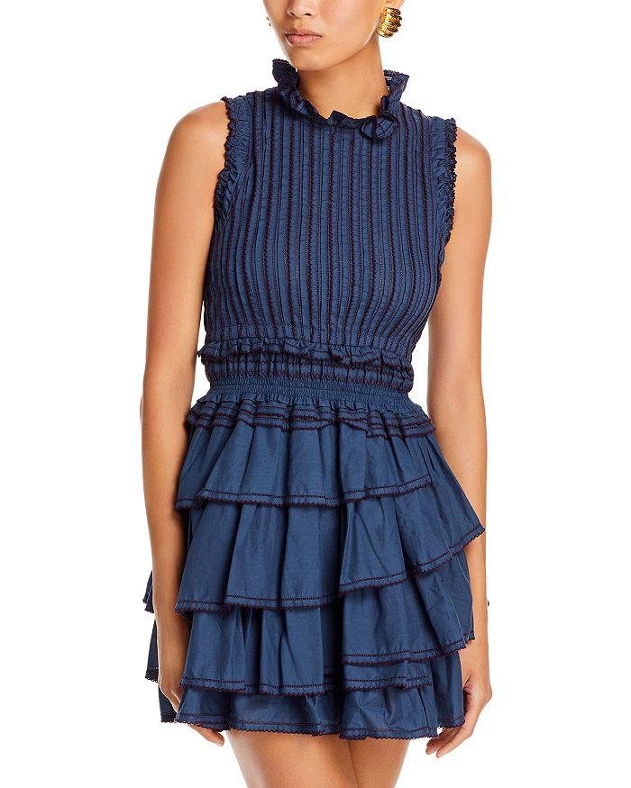 Sea New York Mable Ruffled Mini Dress