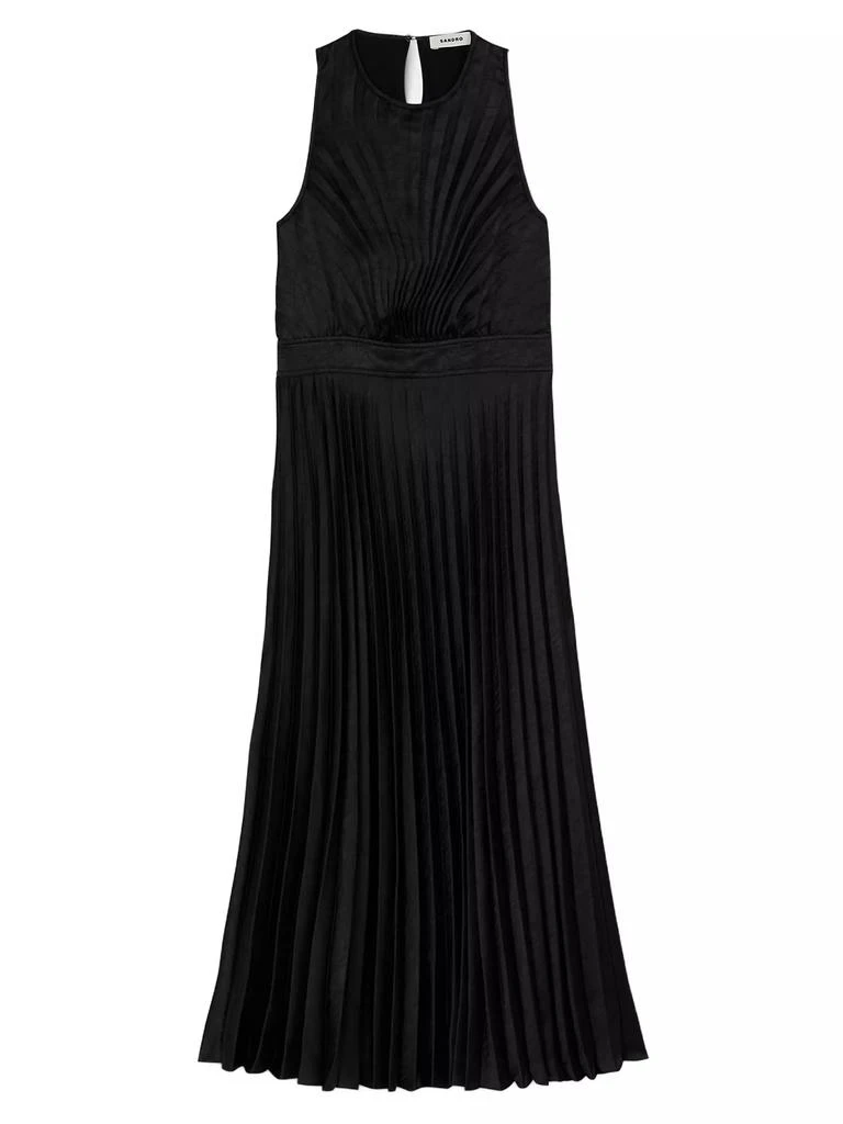 Sandro Pleated Midi Dress 1