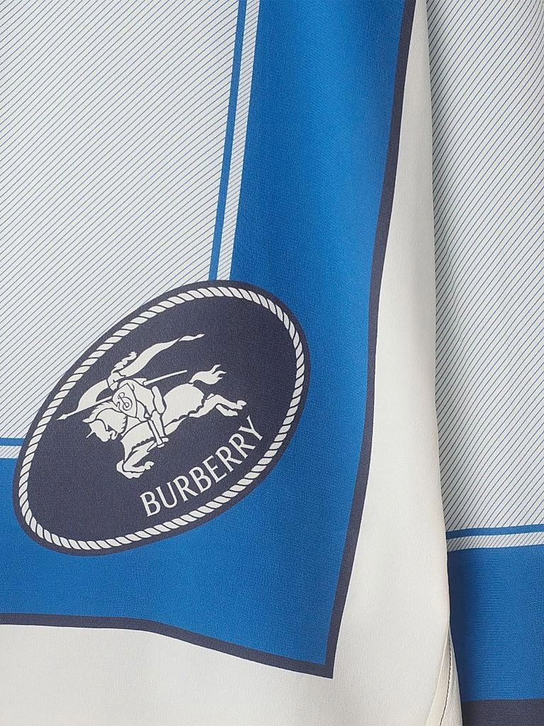 Burberry Rosie Slim-Fit Colorblocked Silk Blouse 6