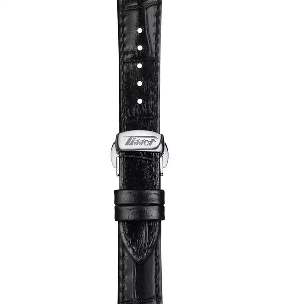 Tissot Unisex Swiss Heritage Porto Black Leather Strap Watch 42mm 7