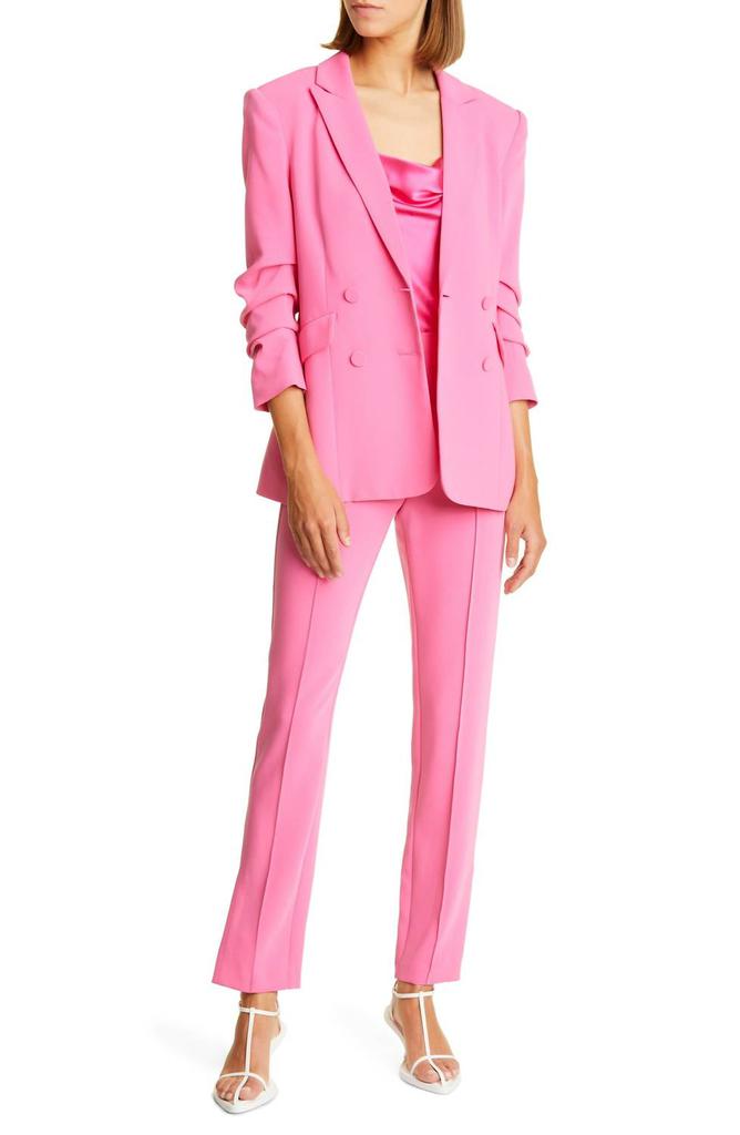 Cinq a Sept Crepe Pants In Pink Azalea